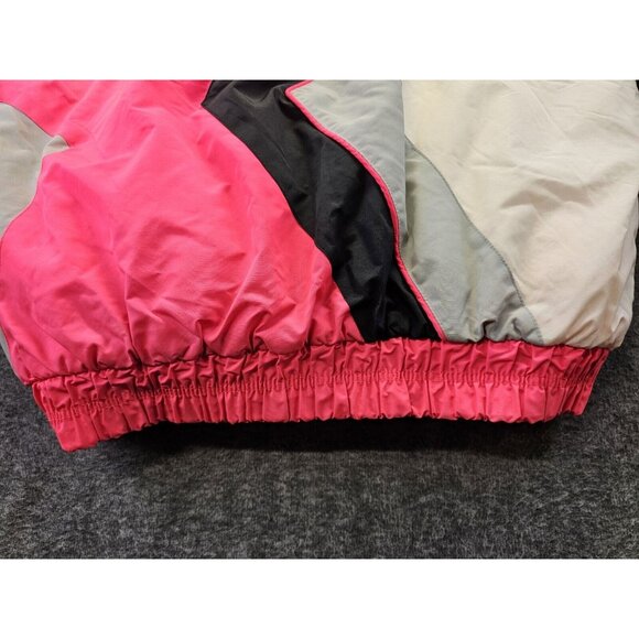 Vintage 80s Yamaha Racing Puffer Colorblock Jacket Size Large  Snowmobile - Picture 16 of 16